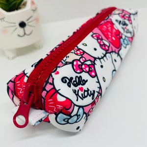 Cute Japanese kawaii kitty pencil case