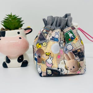 Dumpling mini pouch - kawaii rabbit