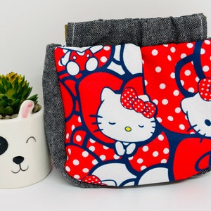 Cute kawaii Cat Japanese snap pouch