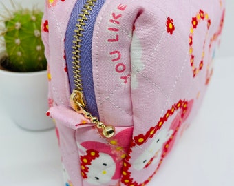 Cute large rabbit boxed pouch