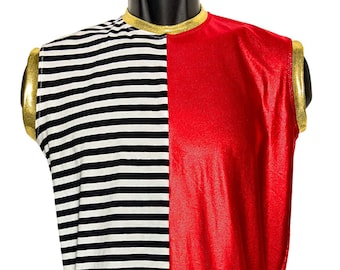 Mens Big Top Circus Bodysuit Costume, Aerial, Acro - Ready to Ship