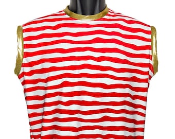 Mens Circus Bodysuit Costume, Vintage Strong Man - Ready to Ship