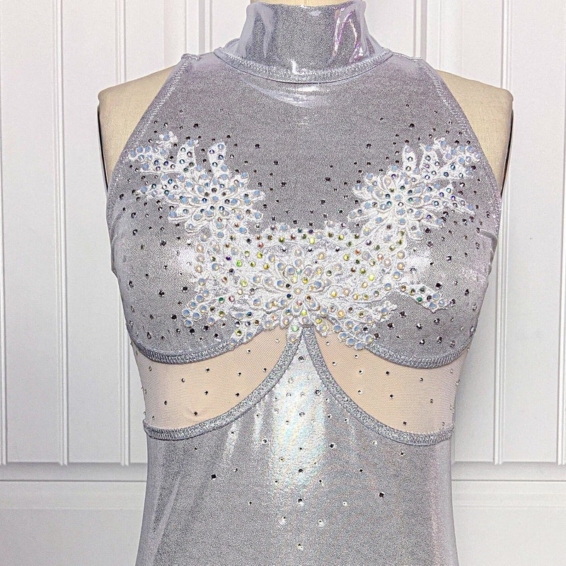 Silver Unitard - Etsy