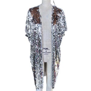 Sequin Duster Kimono Robe - for Festivals, Raves, Parties, Burning Man, Concerts