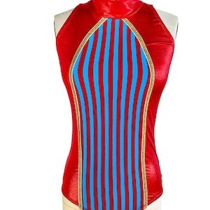 Carnival Stripe Circus Costume - Made to Order