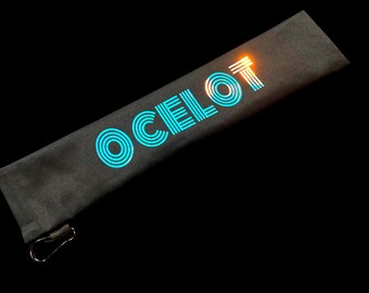 Phish Folding Fan Travel Pouch: OCELOT - Clip-On Bag, Music Gifts
