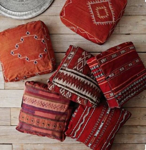 Pouf Kilim Maroc