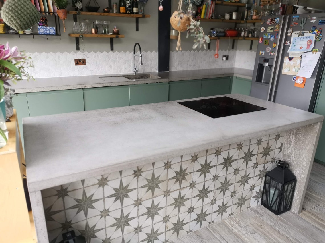 Concrete Worktops by Kelham Island Concrete Etsy