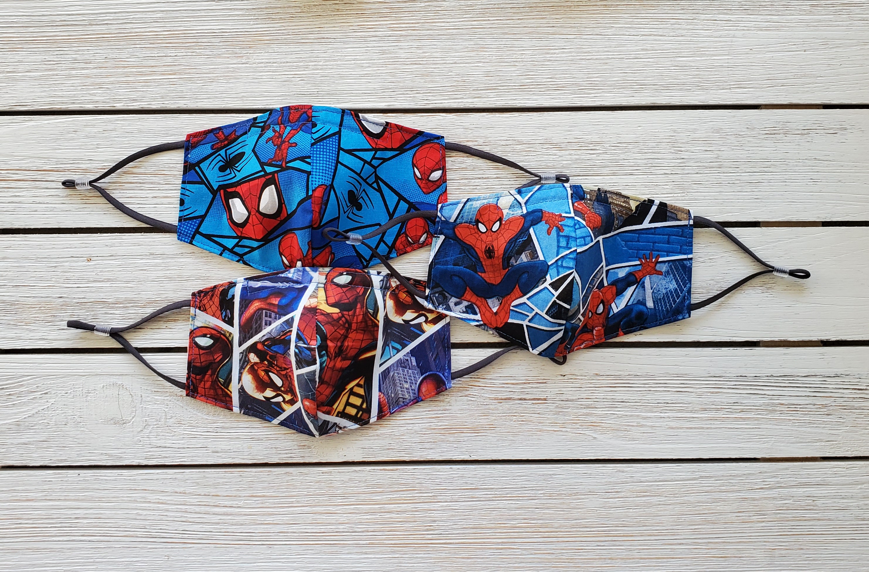 SPIDER-MAN Masks for Kids / Made in USA / Washable Reusable - Etsy