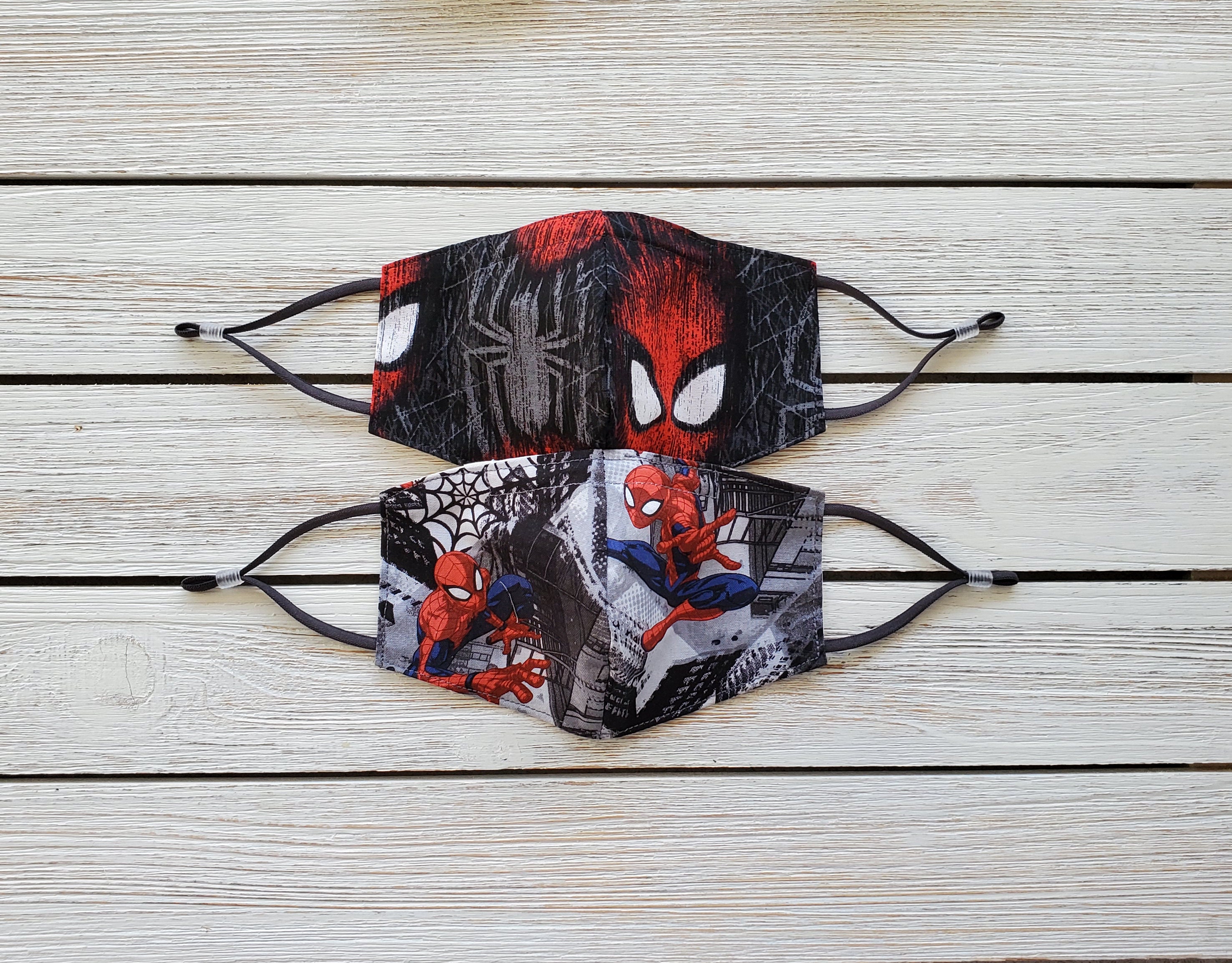 SPIDER-MAN Masks for Kids / Made in USA / Washable Reusable - Etsy