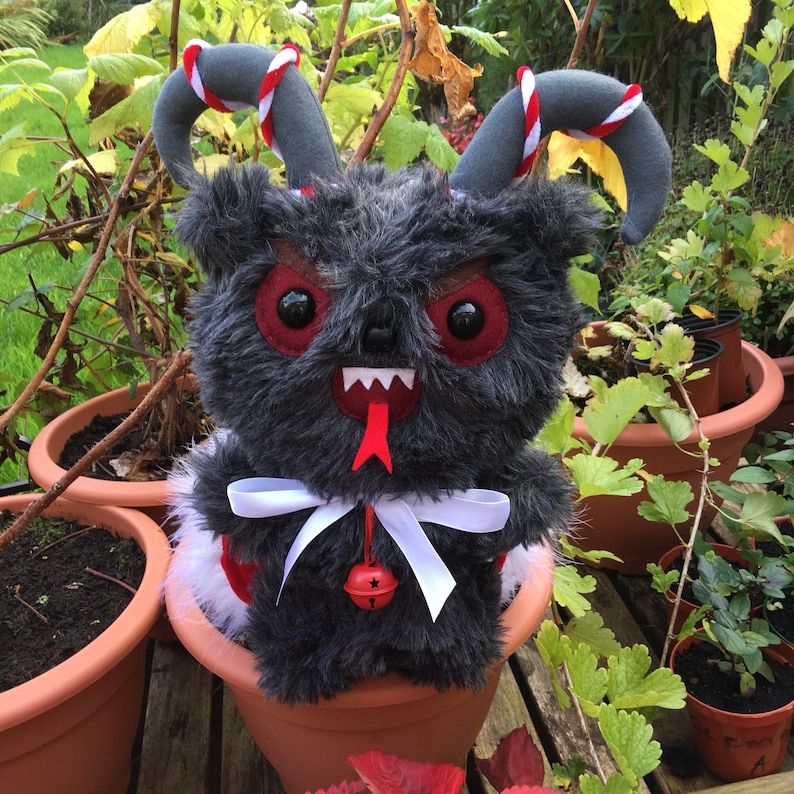 krampus plush doll