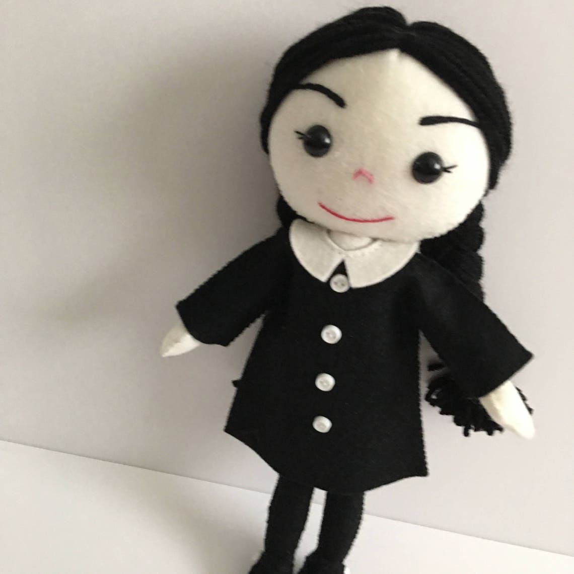 Wednesday Addams Doll Addams Family Toy Horror Dolls Halloween | Etsy