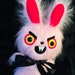 Pink Beastly Bunny Plush Toy Horror Plushie Evil Rabbit - Etsy UK