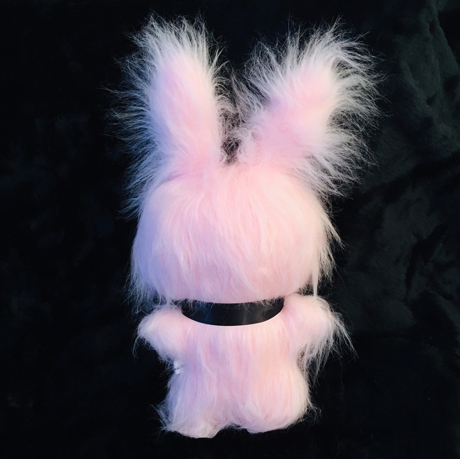 Pink Beastly Bunny Plush Toy Horror Plushie Evil Rabbit - Etsy