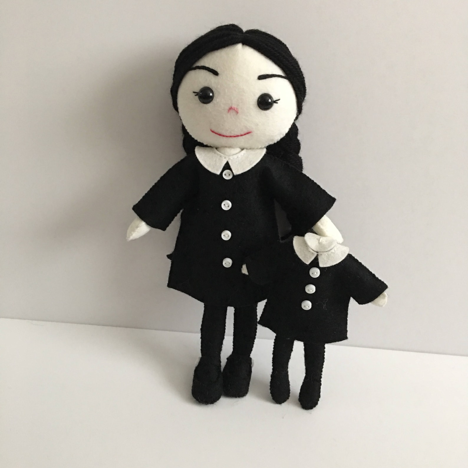Wednesday Addams Doll Addams Family Toy Horror Dolls Halloween | Etsy