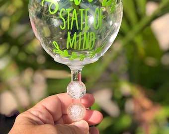 Floating Wine Beverage Glass Beach Sand BPA free