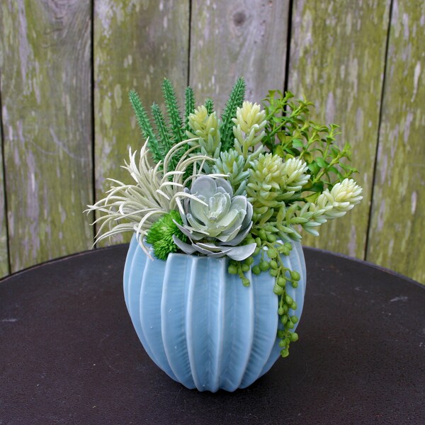 Faux Succulent Arrangement - Etsy