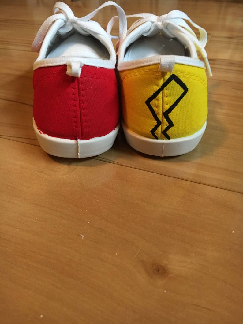 Pikachu and Poke ball sneakers!