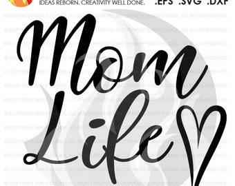 Mom Wife Life Svg Etsy