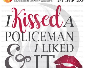 Besé a un policía y me gustó, archivo digital, policía, policía, policía, policía, departamento de policía, héroe, Svg, Png, Eps