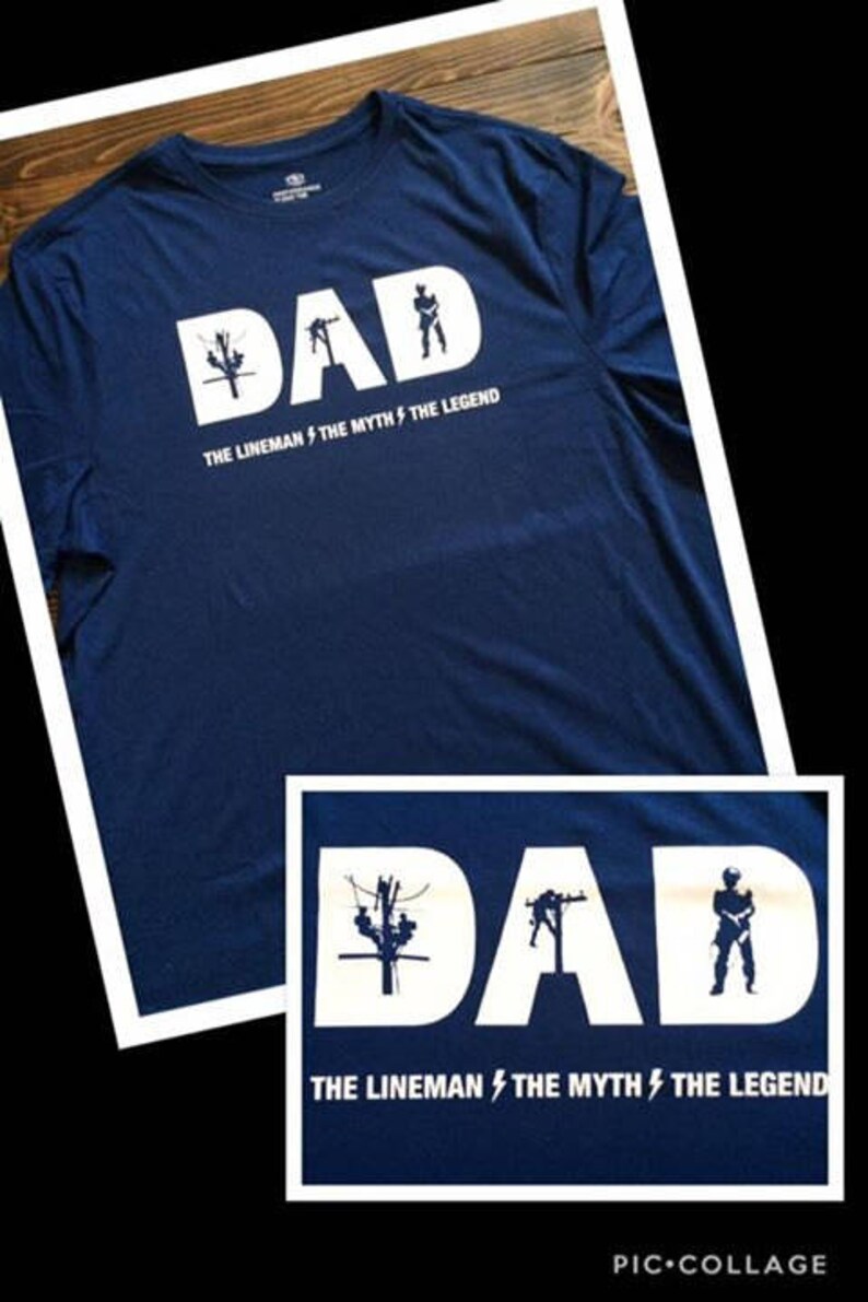 Download Digital File Fathers Day Lineman Gift Linemen Dad Power | Etsy