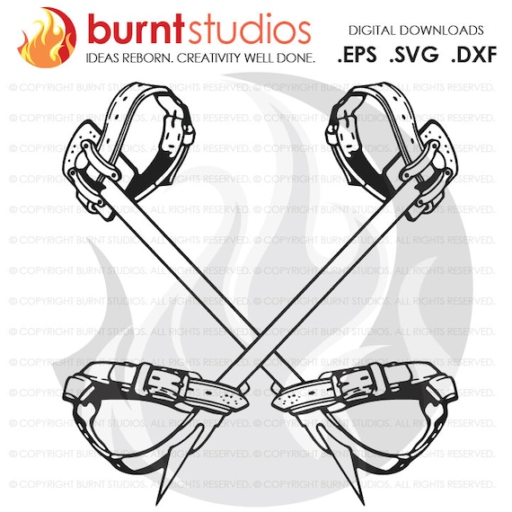 Digital File Lineman Linemen Skull Climbing Hooks Spikes Etsy