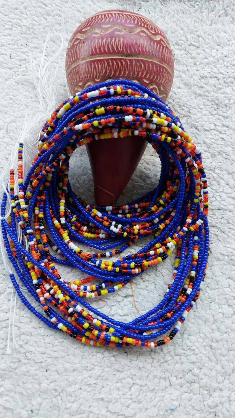 Tie on Thread Waist Beadsadjustable Thread Waist Beadsbeaded Etsy