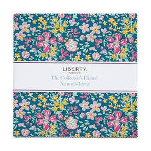 The Collector&#39;s Home: Nature&#39;s Jewel - 10 inch stacker - by Liberty Fabrics for Riley Blake