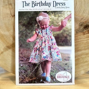 The Birthday Dress - Paper Pattern - by Debbie Brooke