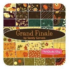 Grand Finale - Charm Pack - by Sandy Gervais for Moda Fabric - Etsy