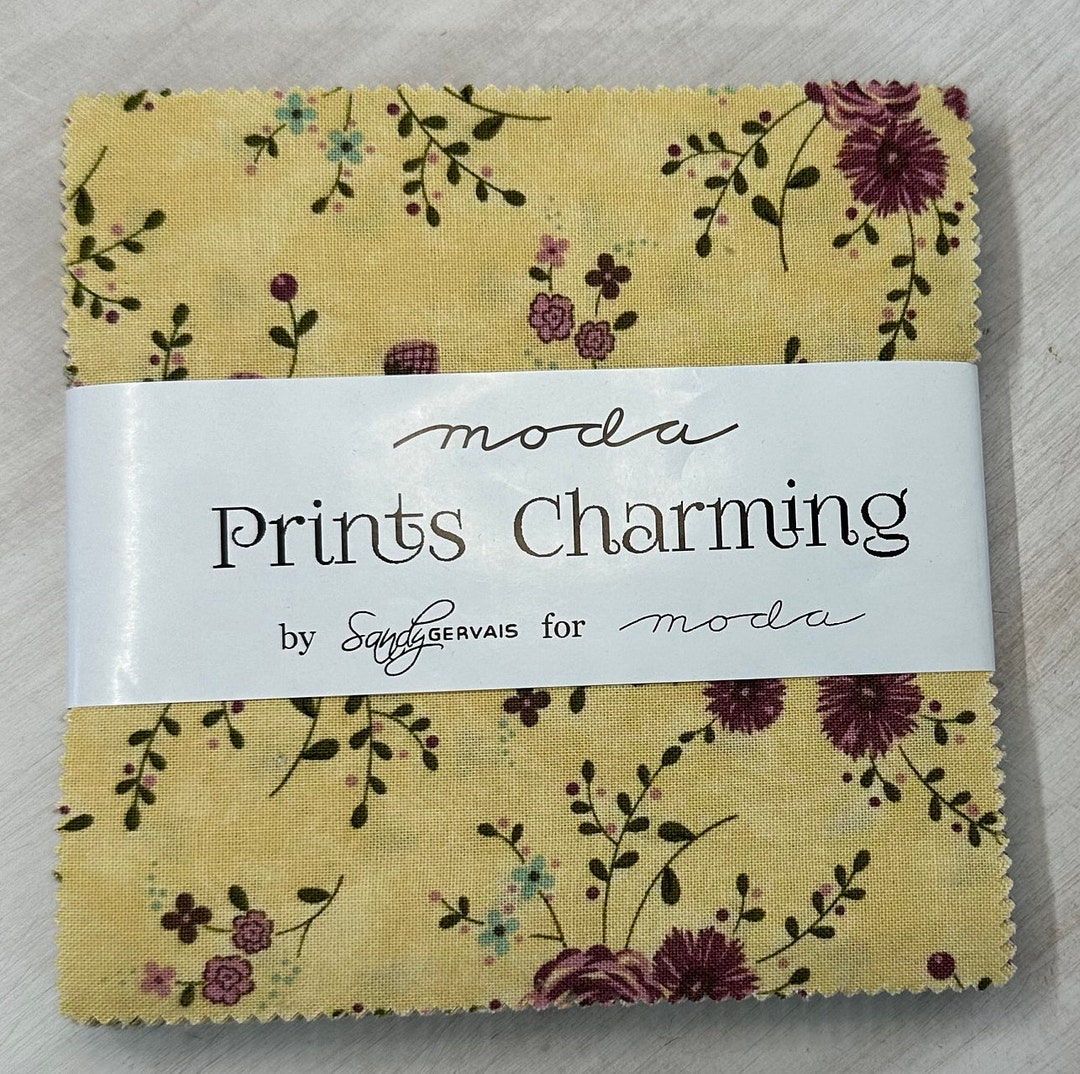 Prints Charming - Charm Pack - Sandy Gervais for Moda Fabric - Etsy