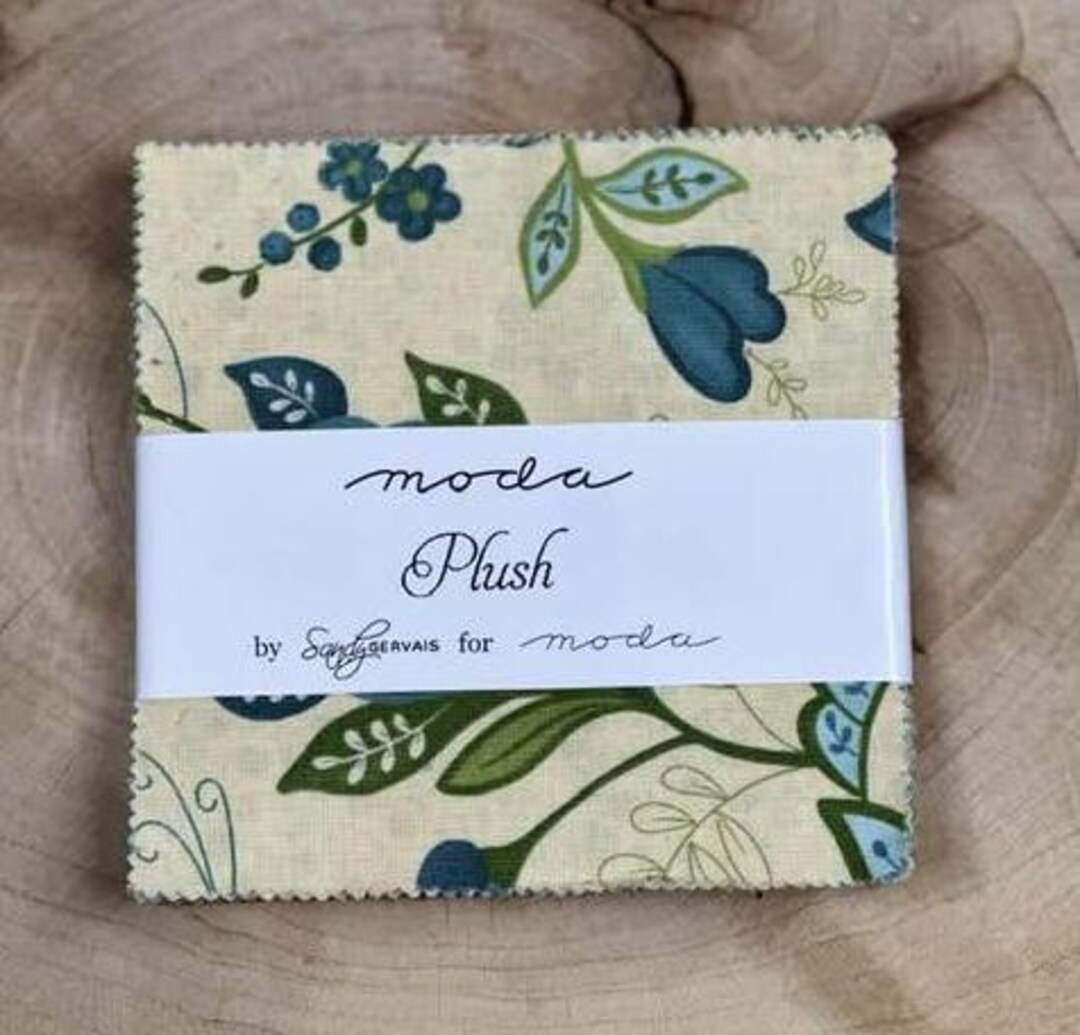 Plush - Charm Pack - by Sandy Gervais for Moda Fabric - Etsy