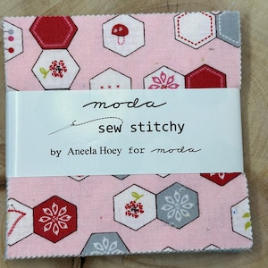 Sew Stitchy - Charm Pack - by Aneela Hoey for Moda Fabric