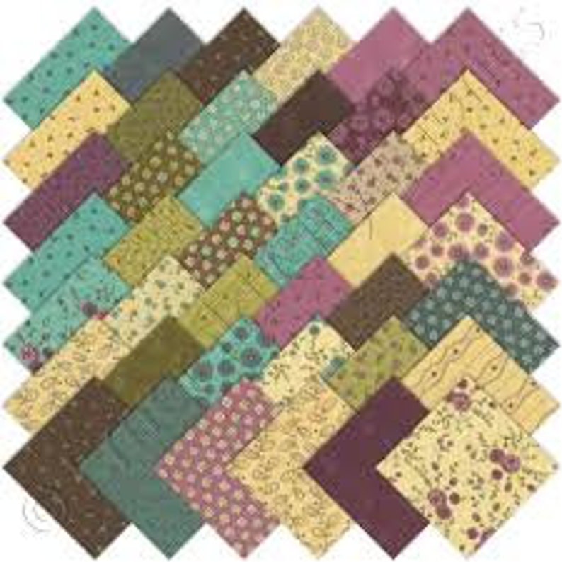 Prints Charming - Charm Pack - Sandy Gervais for Moda Fabric - Etsy