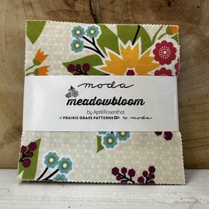 Meadowbloom - Charm Pack - by April rosenthal of Prairie Grass Patterns for Moda Fabric