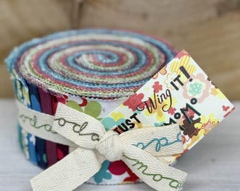 Fall Back in Time, Jelly Roll by Sandy Gervais for Moda Fabric - Etsy
