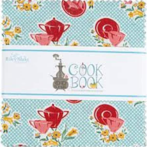 Cook Book - Charm Pack - by Lori Holt of Bee in my Bonnet for Riley Blake