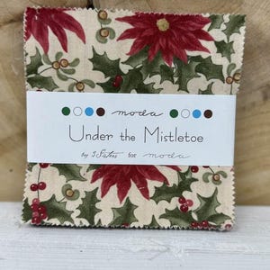 Under the Mistletoe - Charm Pack - by 3 Sisters for Moda Fabric