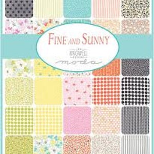 Fine and Sunny Charm Pack by Jen Kingwell for Moda Fabric image 2