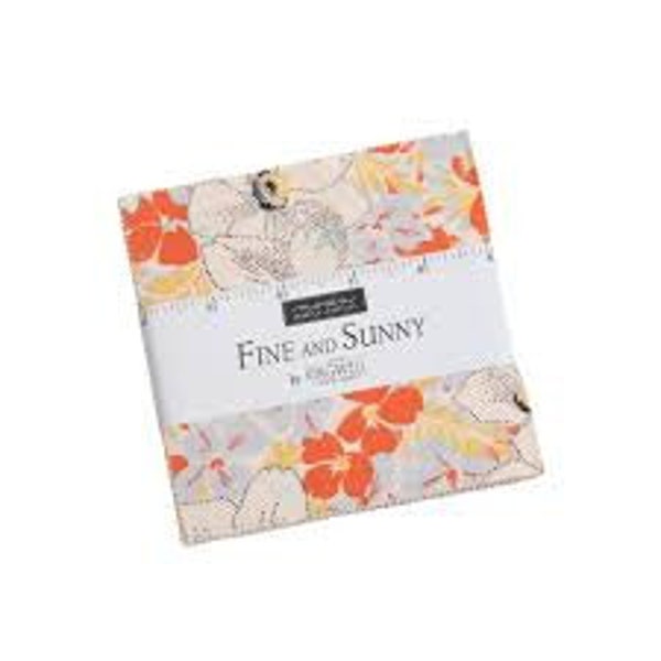 Fine and Sunny - Charm Pack - by Jen Kingwell for Moda Fabric