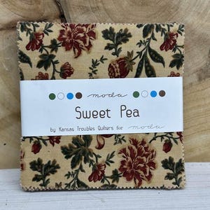 Sweet Pea - Charm Pack - Kansas Troubles Quilters for Moda Fabric
