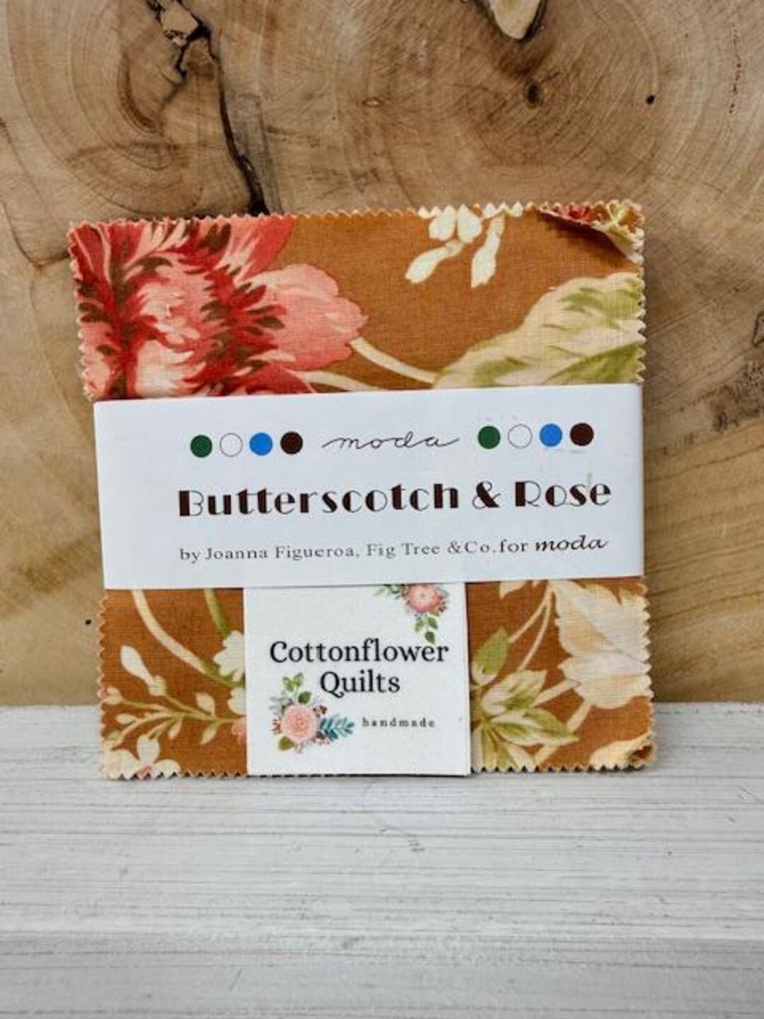 Butterscotch & Rose - Charm Pack - by Fig Tree for Moda Fabric - Etsy