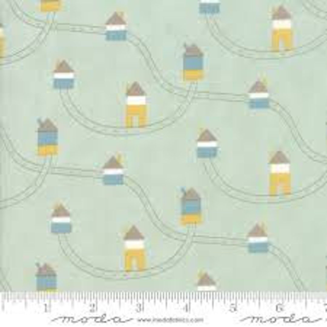 Corner of 5th and Fun - 1/2 Yard Cut - by Sandy Gervais for Moda Fabric ...