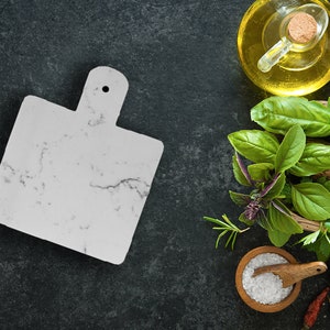 Marble Cheese Board - Personalized Cutting Board - Marble Kitchen - Charcuterie Board - Serving Tray - Custom Cutting Board - Kitchen Decor