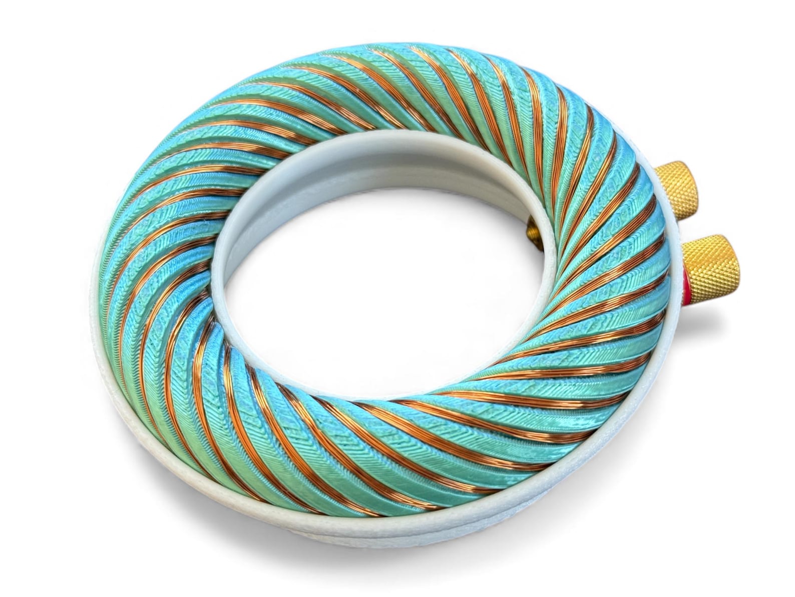 Rodin Machine Ring Rodin Coil Scalar Wave Toroidal Field Generator Module, Torsion Field ...