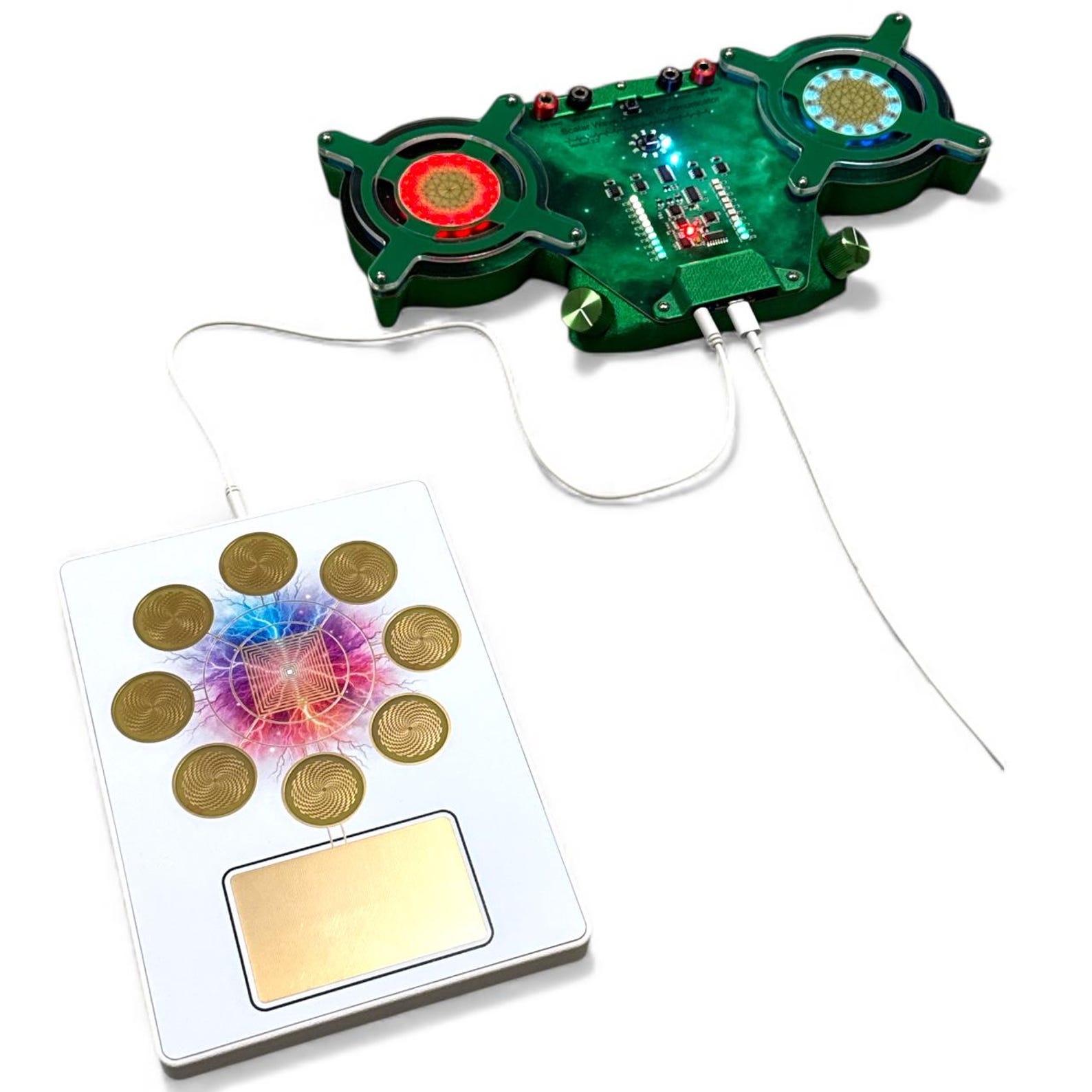 Radionic Scale Plate Radionics Stick Plate – Large Surface for Scalar Wave & Frequency-based ...