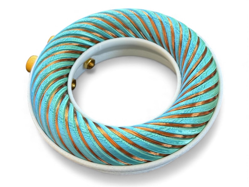 Rodin Machine Ring Rodin Coil Scalar Wave Toroidal Field Generator Module, Torsion Field ...