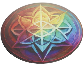 Lakhovsky MWO Antenna, Crystal Grid Plate, Sacred Geometry