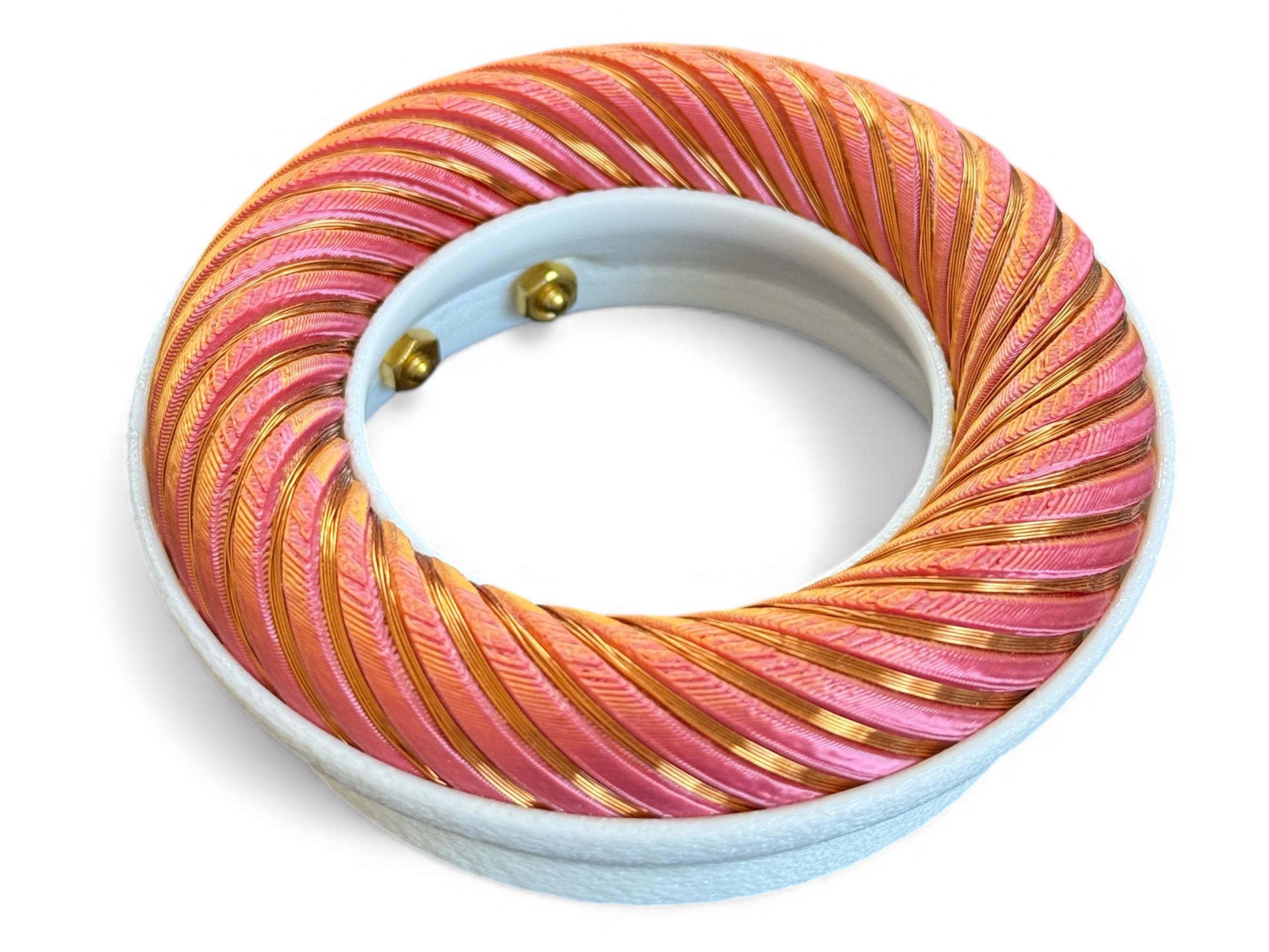 Rodin Machine Ring Rodin Coil Scalar Wave Toroidal Field Generator Module, Torsion Field ...