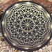 18 Pointed Tesseract Sacred Geometry Radionics Disc Set of 4 With